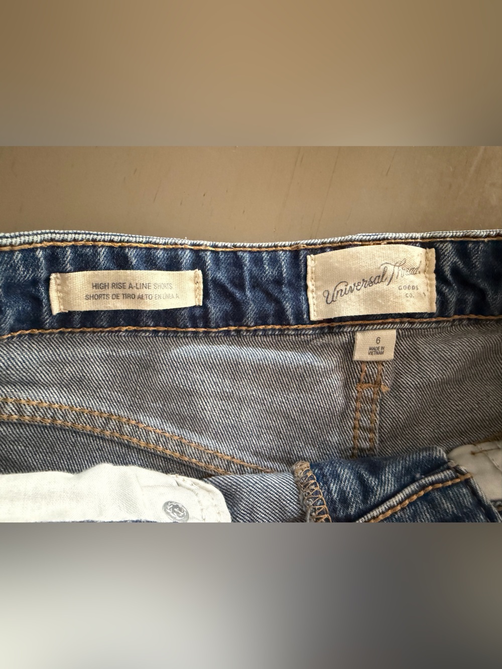 Target Universal Thread High Rise A-Line Shorts - Picture 3 of 3